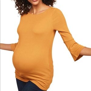 Motherhood Maternity Rib Knit Top